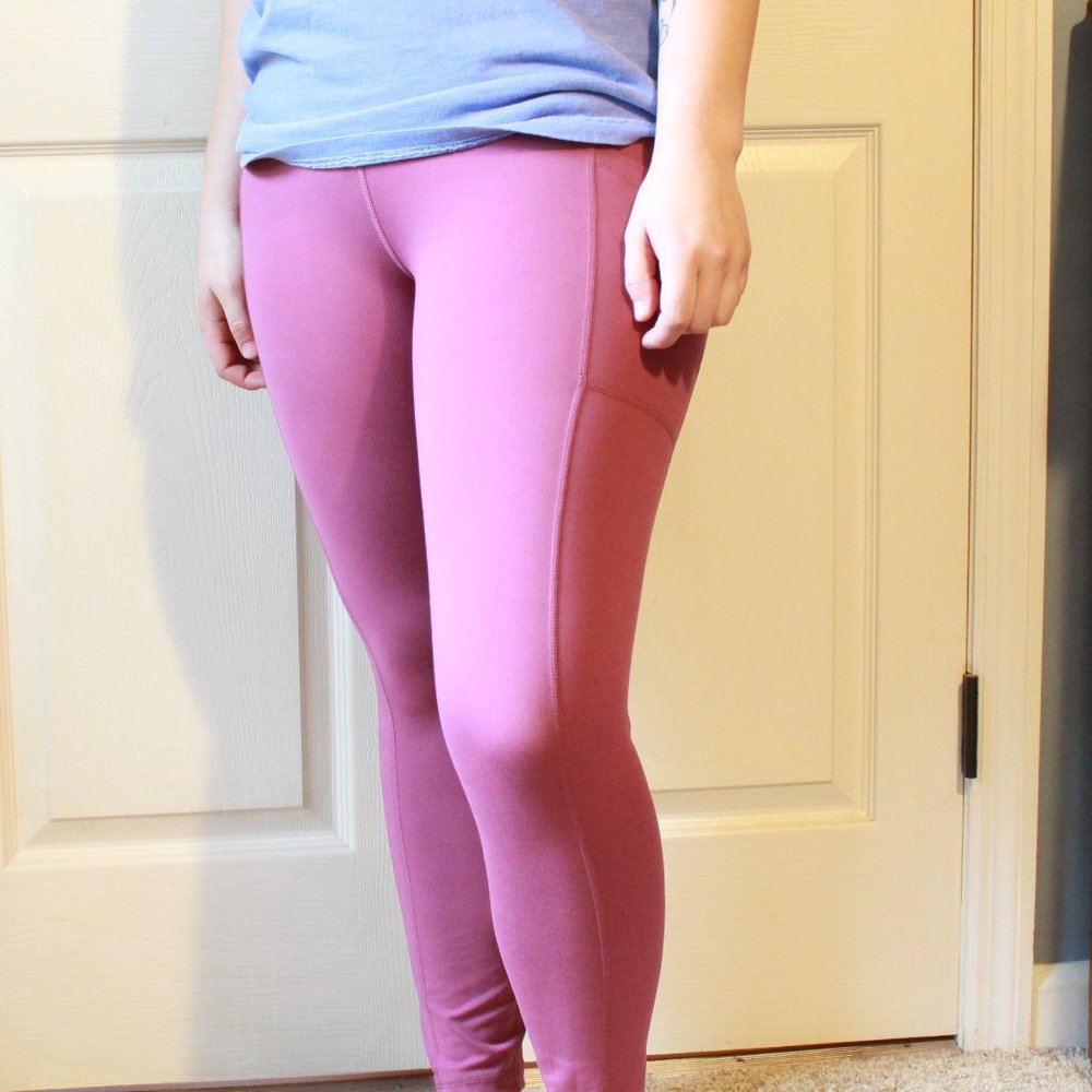 Yogalicious Lux Pink yoga pants Size L